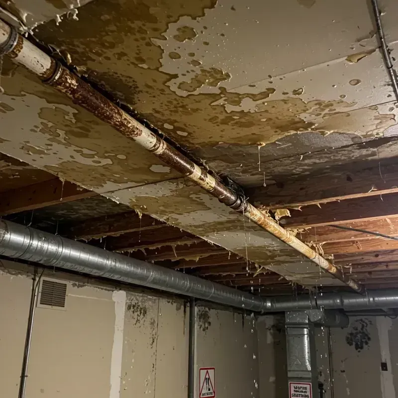 Ceiling Water Damage Repair in New Boston, OH